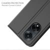For Oppo A98 5G/F23 5G Magnetic Phone Shell Full Protection Cover Card Slot PU Leather Stand Flip Phone Case