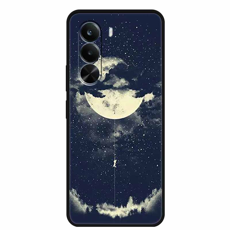Pro Realme P4x Pouzdro P4 x 5G Globální Měkký Silikonový Ochranný TPU Kryt Telefonu pro Realme P4x 5G Luxusní Kreslený Nový Zadní Kryt Coque