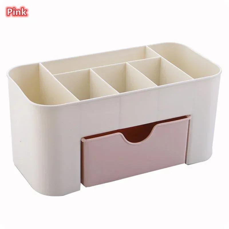 1Pc Desktop Cosmetic Storage Box Nail Art Tool Sundries Organizer Box