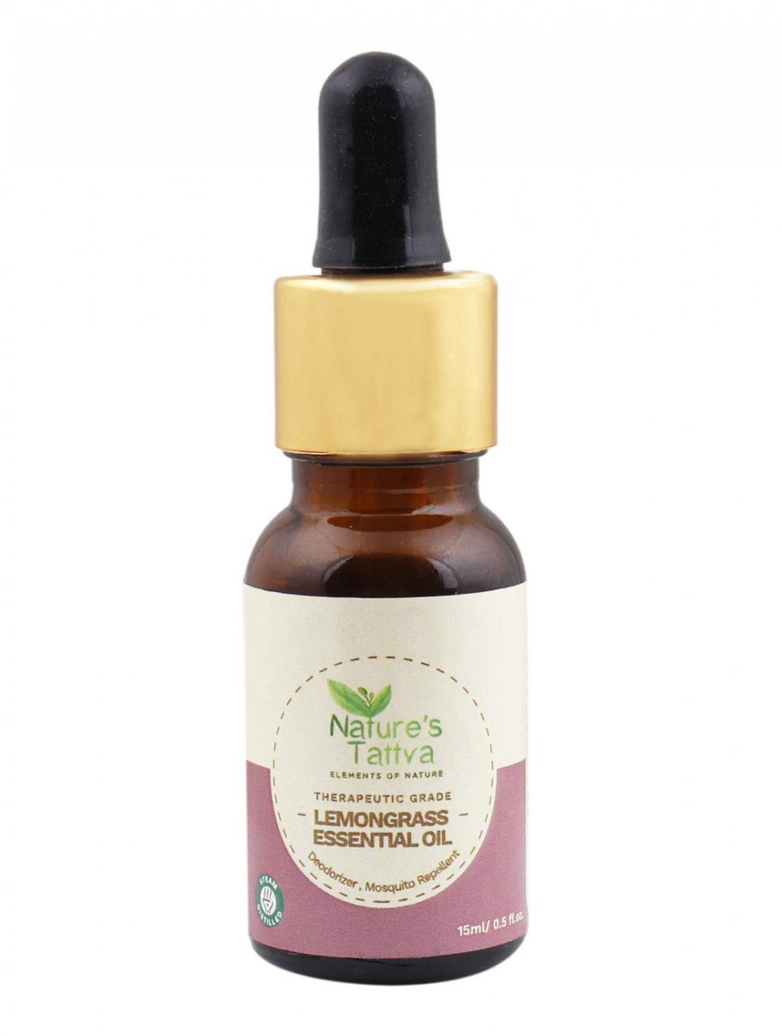 

Ефірна олія Лемонграсу (15 мл), Lemongrass Essential Oil, Nature s Tattva 15.15625