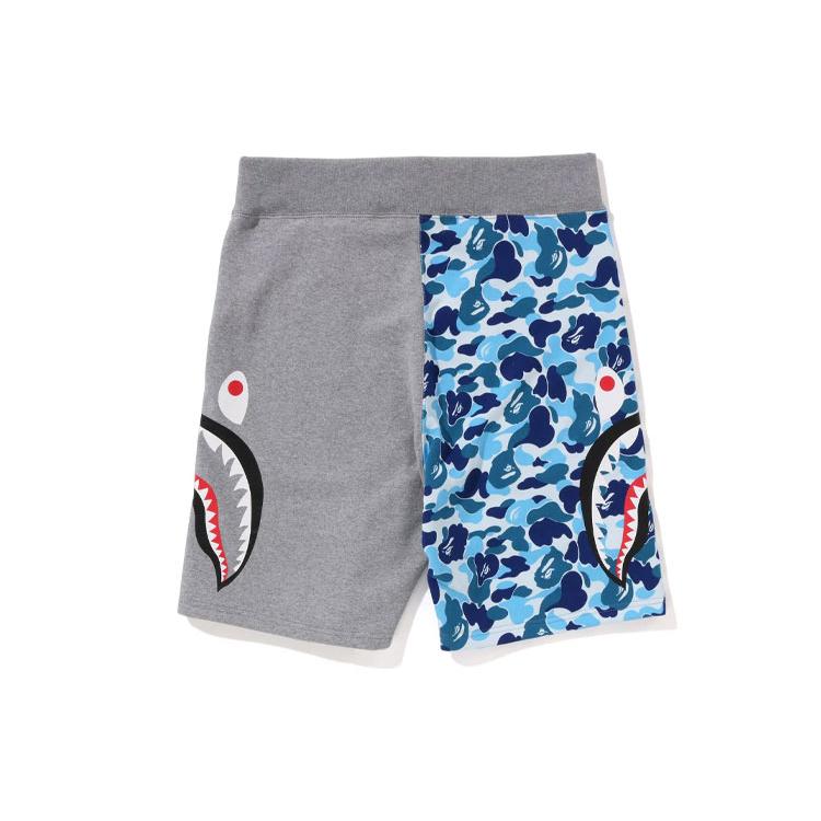 Bape Abc Camo Seitenshark Sweatshorts 1J30-153-016