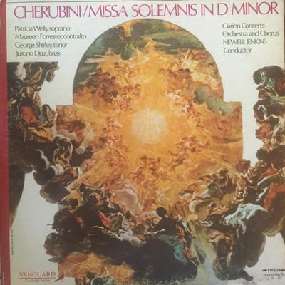 LP Plaat LUIGI CHERUBINI PATRICIA WELLS MA Missa Solemnis In D Minor VCS101101 VANGUARD 1972 US Klassiek Gebruikt