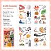 New Cartoon PET Journal Stickers for Kids - Daily Fun DIY Materials