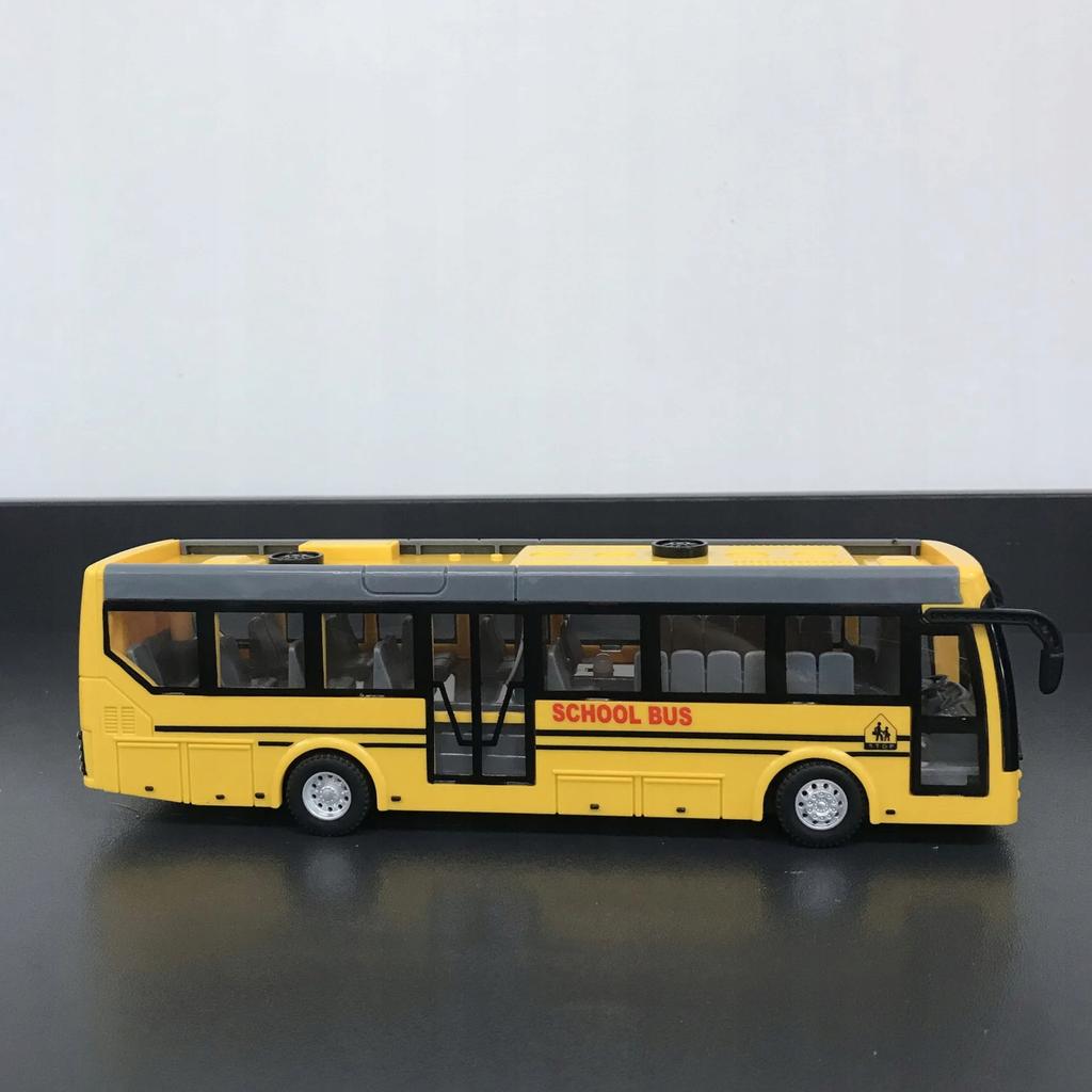 Autobus Szkolny Zdalnie Sterowany Na Pilota Z Akumulatorem Rc Dla Dzieci
