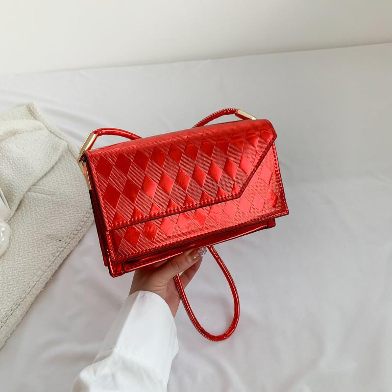 Chic Casual Small Square Shoulder Bag Fashionable Everyday Handbag For Women In Multiple Colors