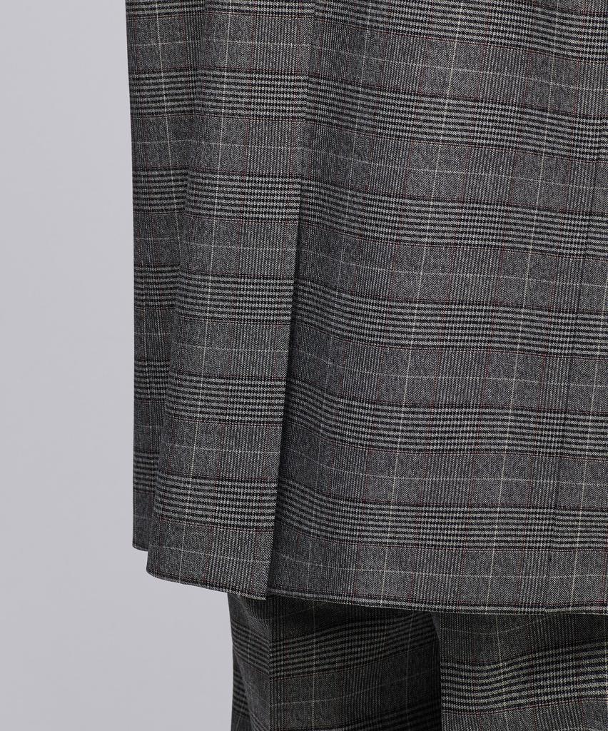 Musinsa Standard Glen Check Oversized Blazer [Brown]