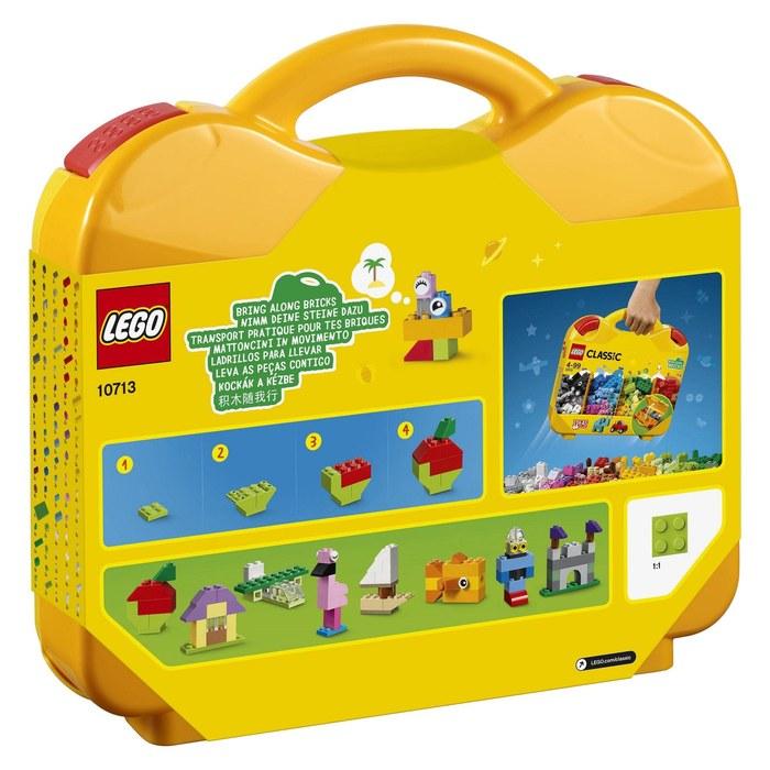 LEGO Classic Idea Parts (with Storage Case) 10713, 213-Piece Building Blocks, Ages 4+, Multicolor