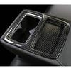 For Honda Accord 2018- Carbon Fiber ABS Trim Rear Armrest Water Cup Cover