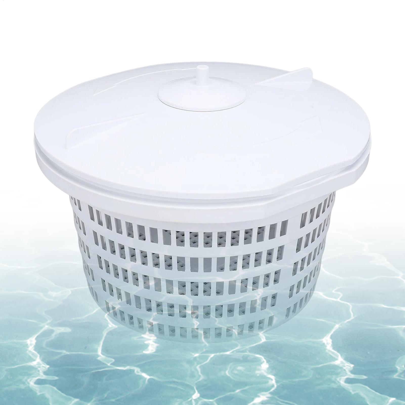 19x11cm Pool Basket Skimmer With Cover Spa Skimmer Basket Replacement Removing Leaves And Debris Pool Accessories China Mainland