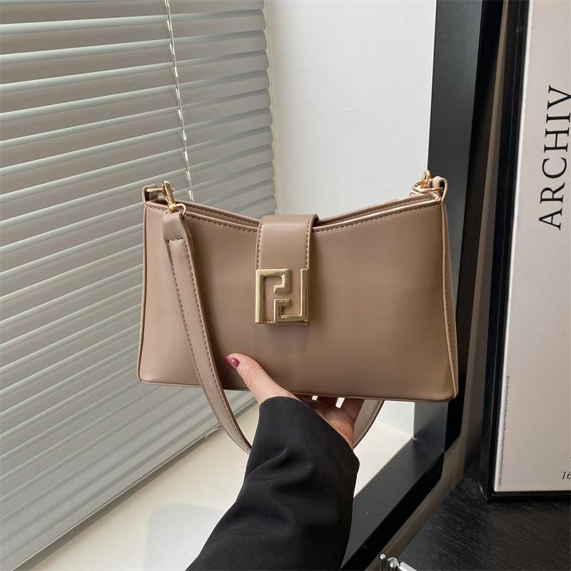 Красивая повседневная высококачественная текстура темпераментная офисная сумка через плечо портативная ручная сумка