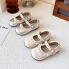 "Little Princess Girls' Korean-Style Mary Jane Shoes - 2026 Spring/Autumn Collection”
