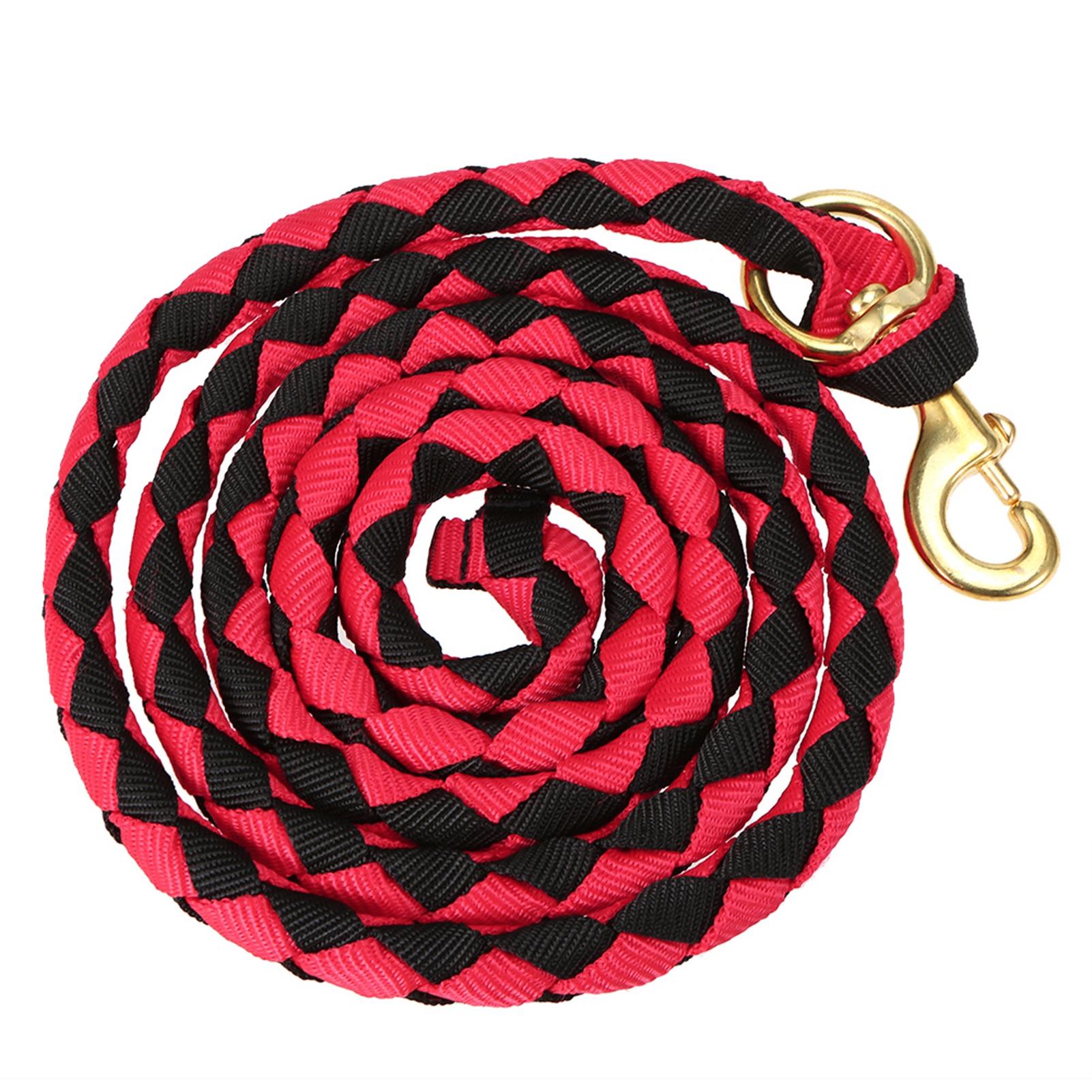 Braided Horse Rope Horse Leading Rope Braid Horse With Brass Snap 2.0M / 2.5M / 3.0M