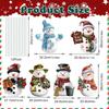 Christmas Snowman Garden Yard Stake Decoration