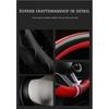 Carbon Fiber Leather Steering Wheel Cover 38CM Universal Car Steering Wheel Case Auto Supplies Non-slip Car Steering Wheel Cover
