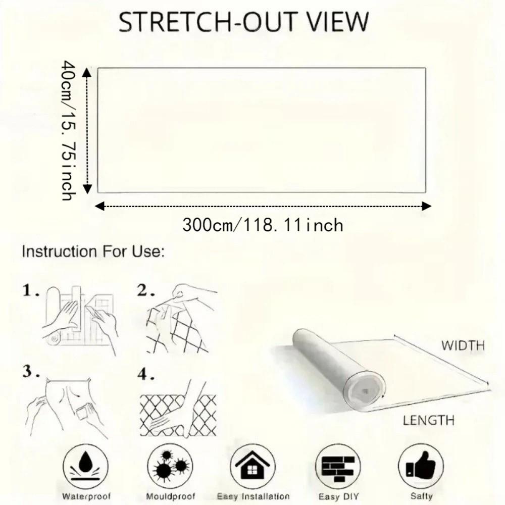 Self-Adhesive Artificial Grille Wall Sticker Peel and Stick Grid Panel Wall Sticker for Ceiling