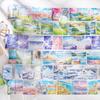 Beautiful Day PET Tape: Large Background, Dream Series, 6 Styles for Journals and Collages