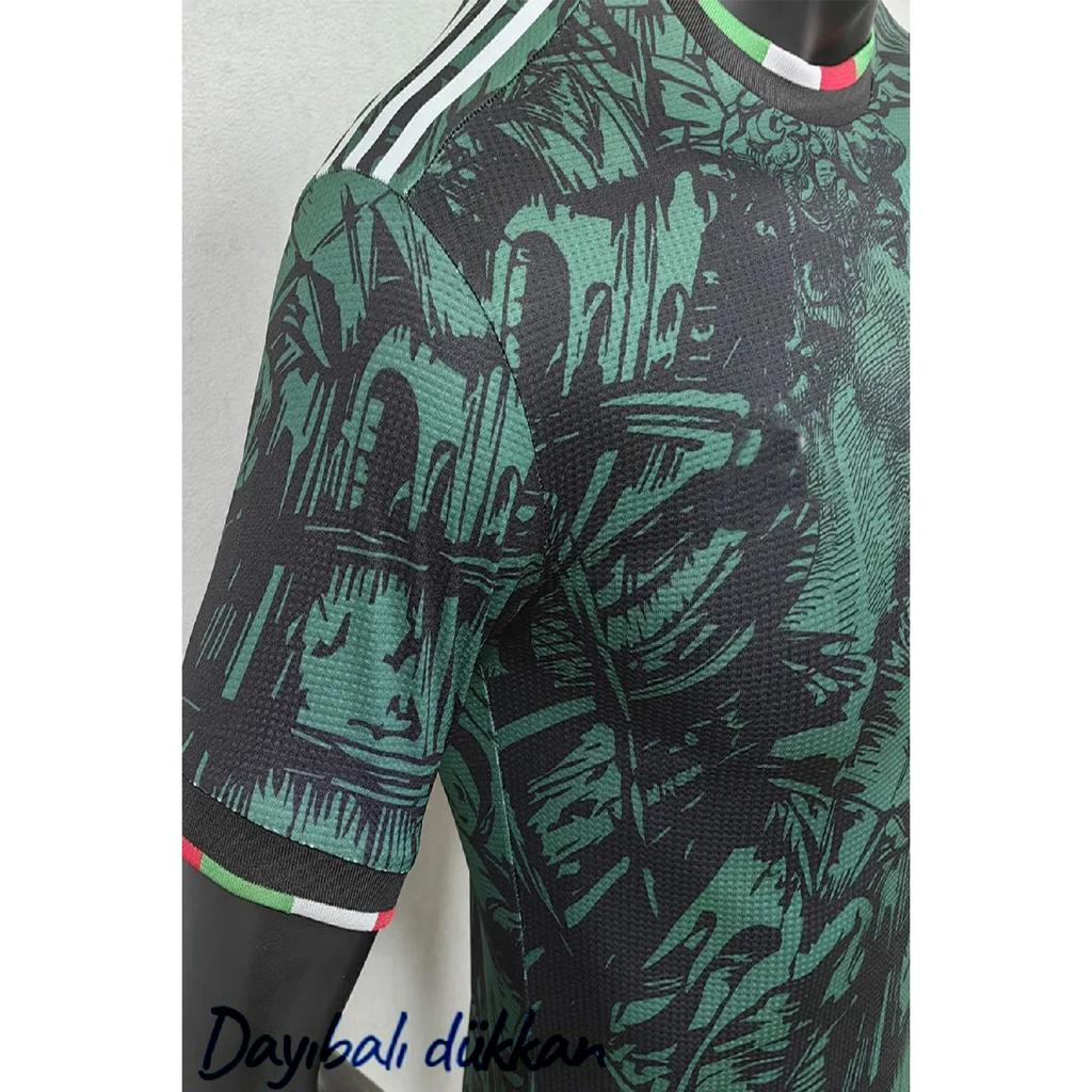 Daybal Italien-Nationalmannschaft 2023–24, spezielles Design, grünes Fußballtrikot