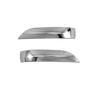 Ixoraqum Side Mirror Trim Door Mirror Molding Mirror Finish Silver Garnish for Daihatsu Tanto Custom New Model 2022 LA650S/LA660S (October Onwards)