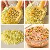 Vegetable Grater with Wide Handle Multi-Purpose Sharp Stainless Steel Blade Shredder Efficient Shredding Easy to Store Kitchen Tool