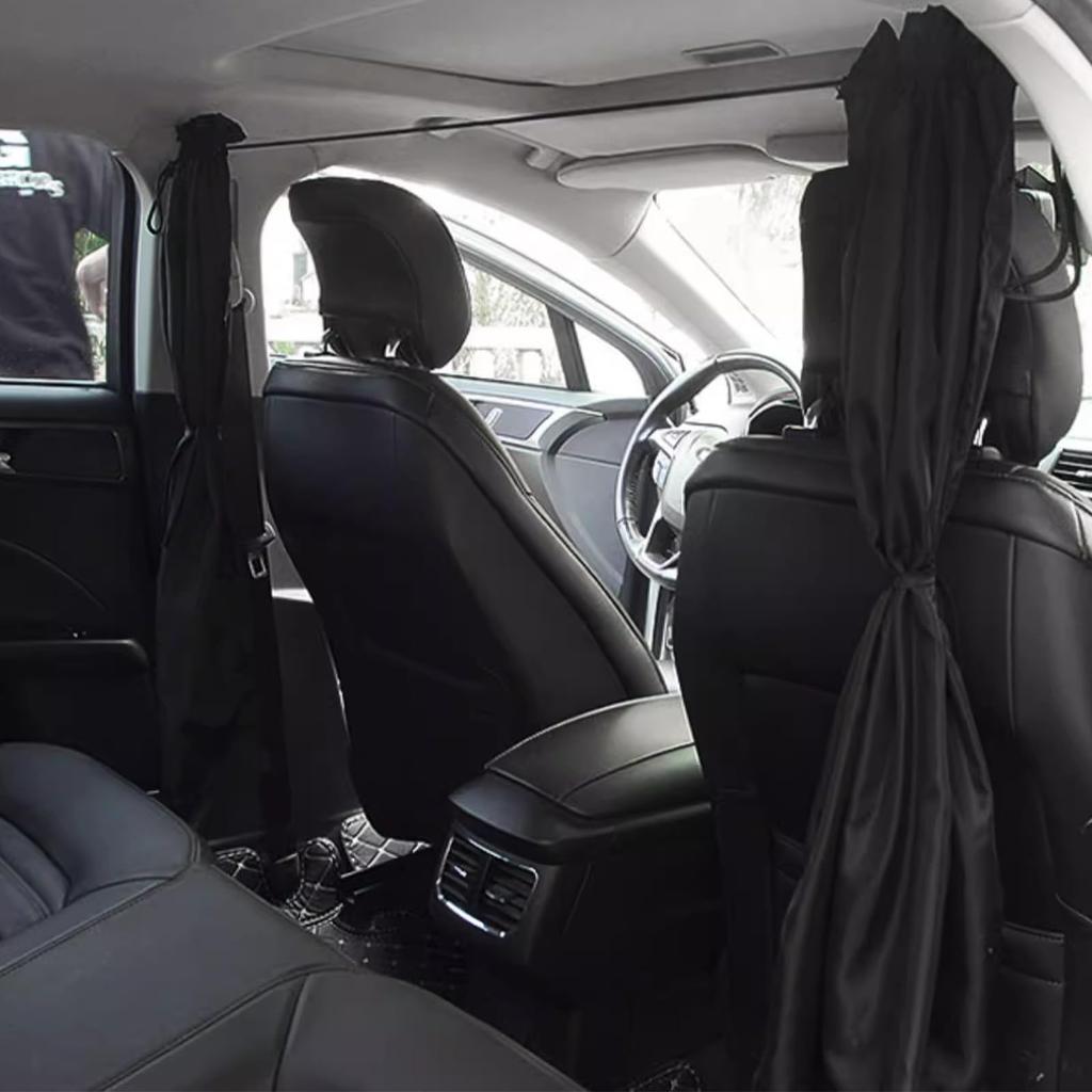 YFFSFDC Car Blackout Curtains, UV Protection, Sun Protection, Thermal Insulation, Easy Installation, Washable, Perfect for Sleeping in the Car,