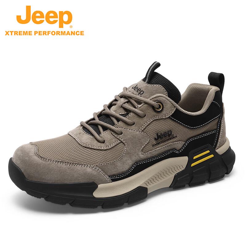 JEEP Men s Lightweight Breathable Outdoor Hiking Shoes 43