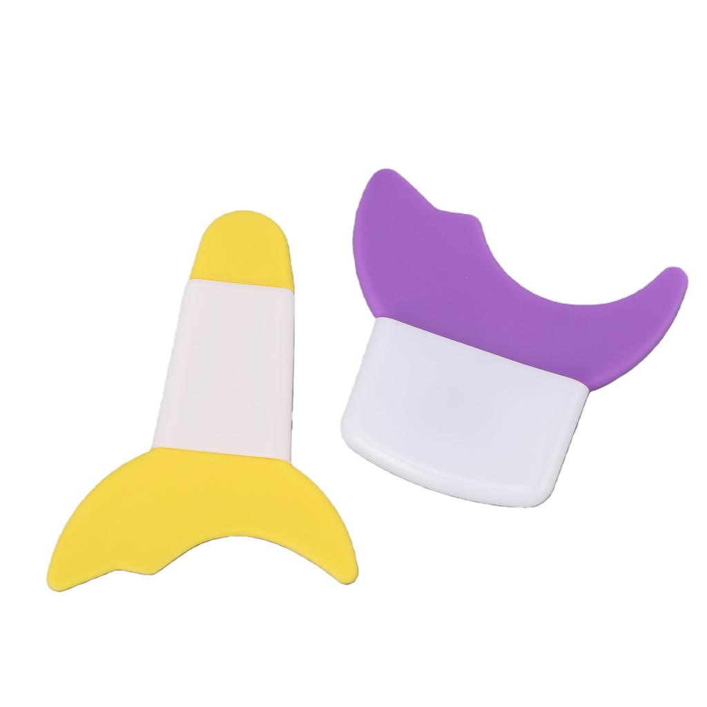 2 Pcs Eyelash Eyeline Guard 2 Curves Mascara Applicator Lash Guard Prevent Smudging for Makeup