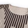 Spring Three-quarter Sleeve Small Shirt for Middle-aged and Elderly People Fashionable Knitted Women's Autumn Clothing Thin Top