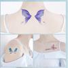 3D Schmetterling Temporäre Tattoos Wasserdicht Langlebig Bunt Schmetterling Arm Handgelenk Brust Körper Fake Aufkleber für Frauen Mädchen