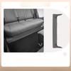 Leather & Suede Anti-Kick Protective Plate for Galaxy A7 - Rear Seat Underside Anti-Kick Pad & Interior Modification Supply
