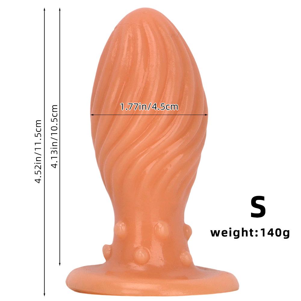Extra Large Anal Plug Suction Cup Anal Sex Product Sexual Pleasure Rough Fist Sex Toy Anal Expansion Extra Large Penis Male and Female