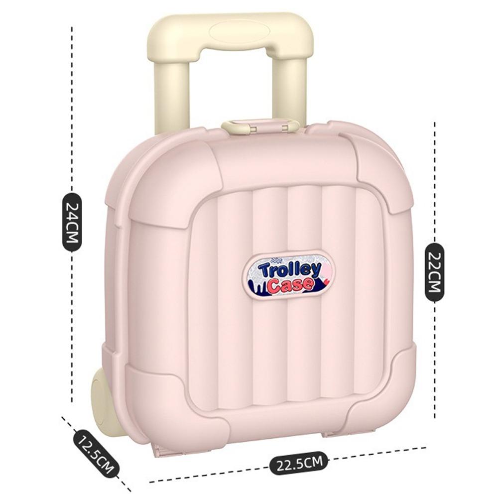 Extendable Handle Trolley Case Multicolor Travel Luggage Organizer Home Organization