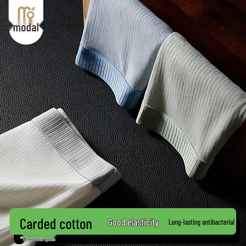 

Мужские свободные антибактериальные боксеры-брифы из модального хлопка, 3 шт. L