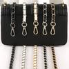Metal Chain Purse Straps Replacement Crossbody, DIY Purse Chain Accessories, Crossbody Bag and Handbag Strap