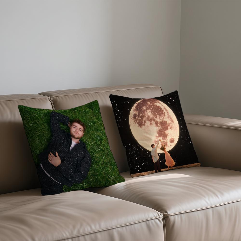Singer A-Alex Warren Cushion Cover Square Sofa Cushion Cover Casual Skin-Friendly Comfortable Pillow Cover