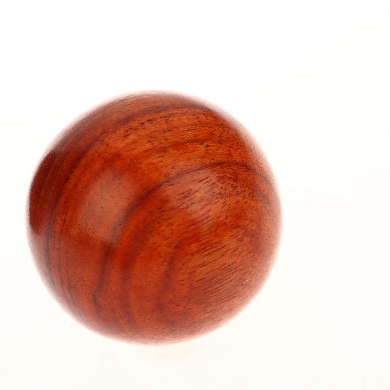 2 Pcs Stress Ball Chinese Style Carving Crafts Toys Desktop Health Baoding Balls Rosewood Massage