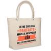 Beach Bag - PLANETEE - Insulated Léa Parfaite - Cotton - Large Capacity - Printed In France