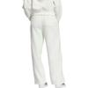 adidas Originals Loose Cozy Pant Comfortable Casual Versatile Knitted Sports Pants Women Bottoms Han-Jade-White JM8062