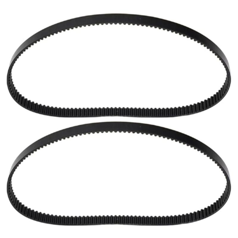 Rubber Bread Machine Belt 128 Tooth 384mm Bread Maker Belt for Smooth Mixing Kitchen Appliance Replacement Parts