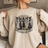 Funny Witch Sweatshirt for Girls - Halloween Edition