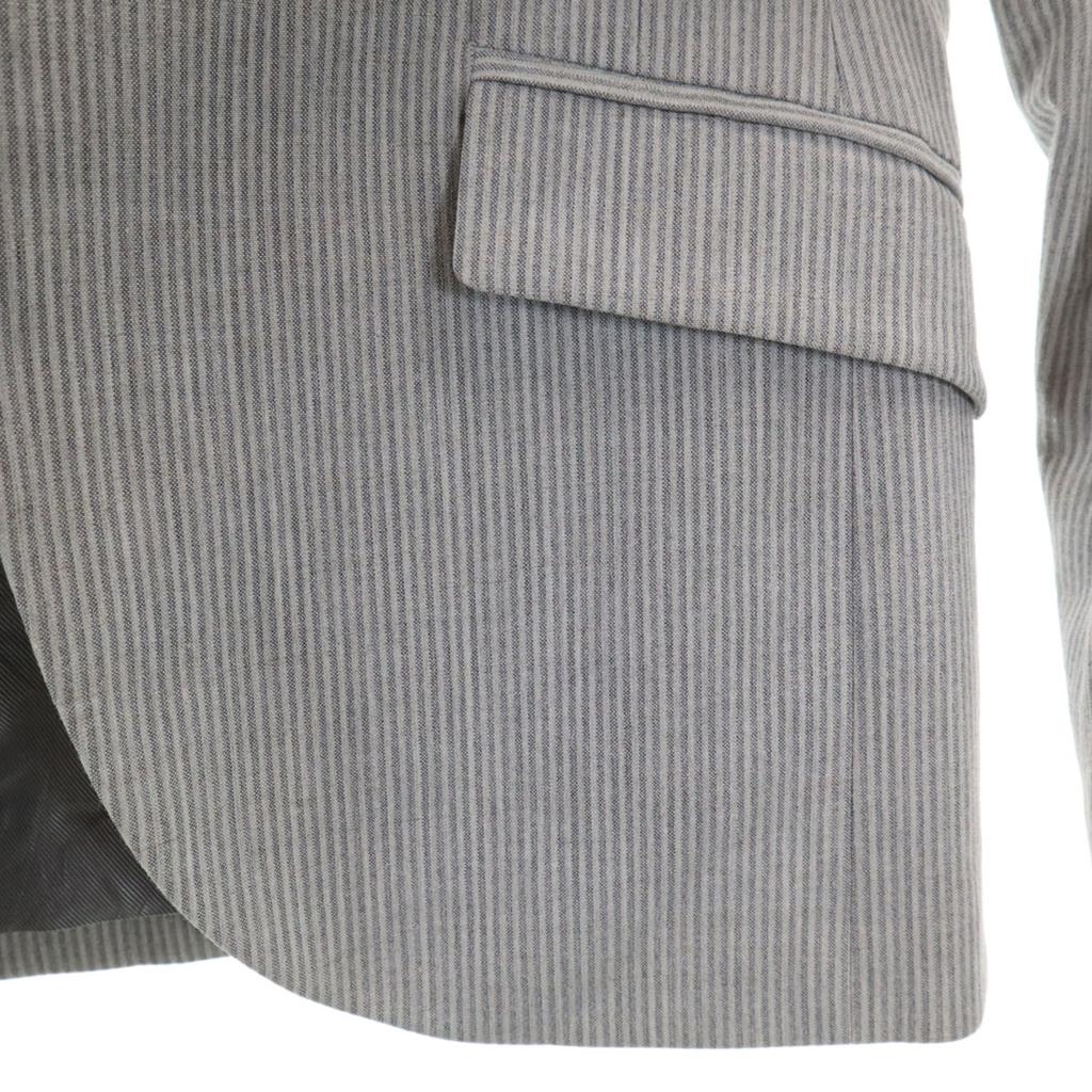 ARMANI EXCHANGE Striped Pattern tailored jacket 34 gray Men's Used