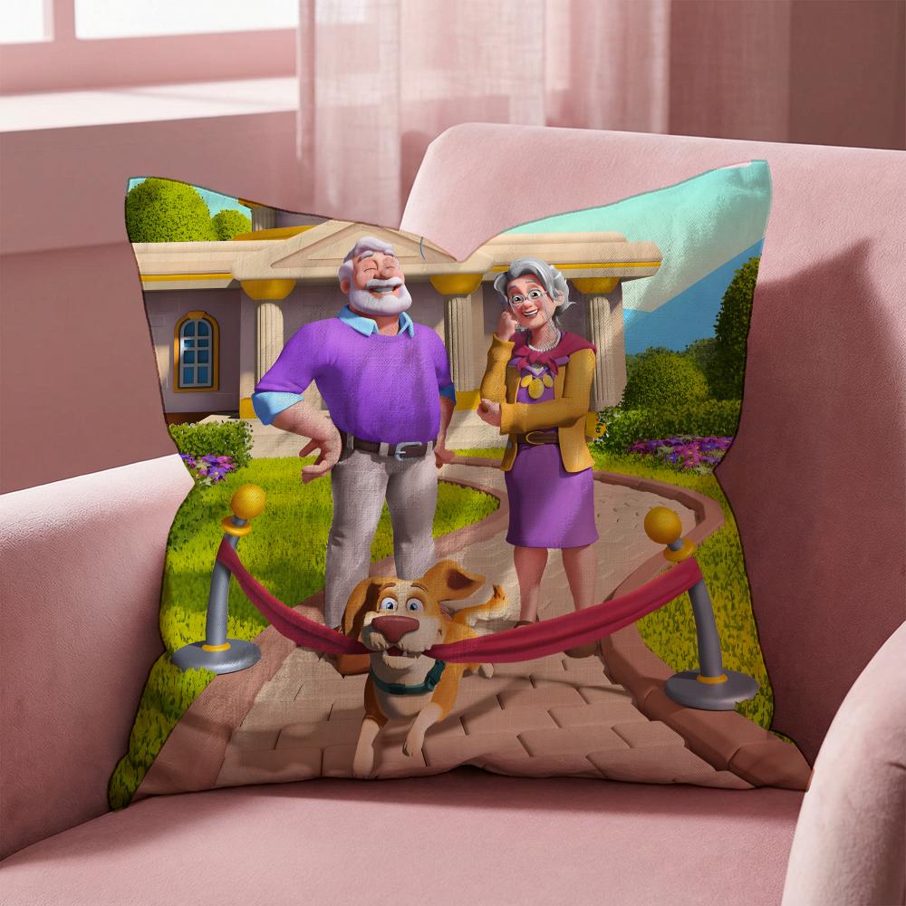 Royal Match Cushion Cover Multi-Scene Pillow Cover for Home & Car - Reversible, Soft & Durable for Daily Use