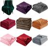 Plush Blanket With Lightweight Design For Living Room Decor