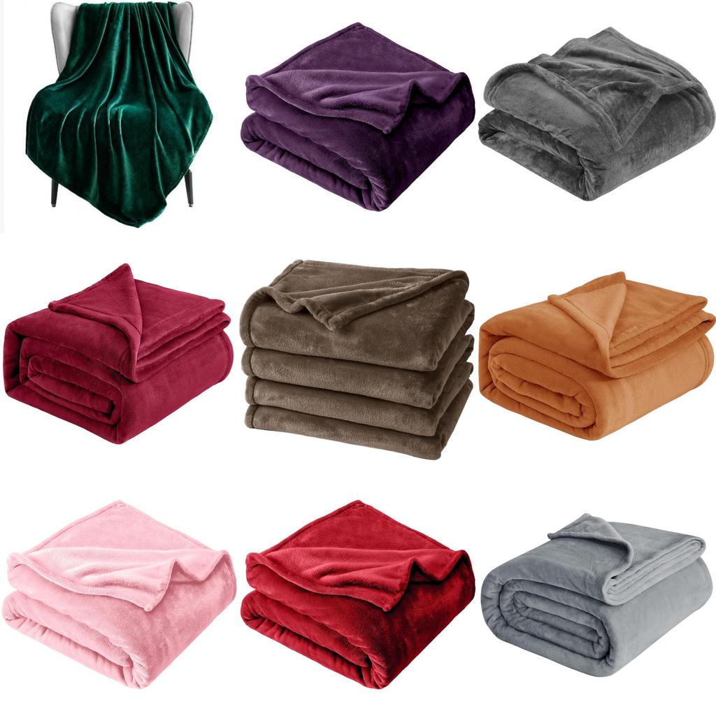 Plush Blanket With Lightweight Design For Living Room Decor