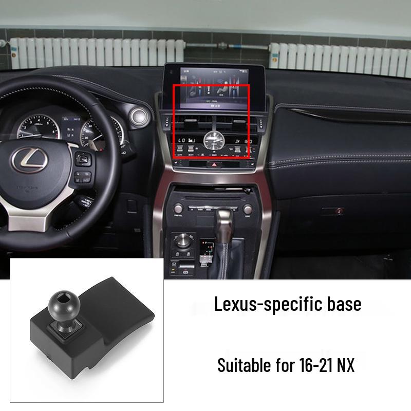 Lexus In-Car Mobile Phone Holder for ES, NX, RX, UX, LS, CT Models – Dedicated Navigation Bracket Holder