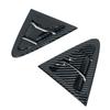 For Toyota Corolla Sedan      Car Rear Window Louver Shutter Cover Scoop Side Vent Trim Windshield Cover