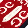 GUCCI logo neck warmer Accessories Scarf wool Red/White