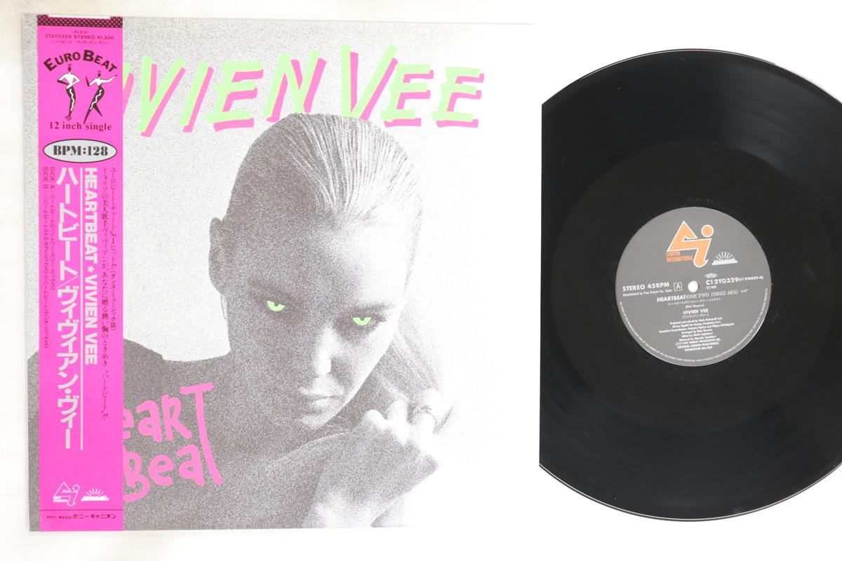 

12inch Record VIVIEN VEE - Heartbeat C12Y0329 CANYON INTERNAT 1988 Japan Obi Dance & Electronica Used