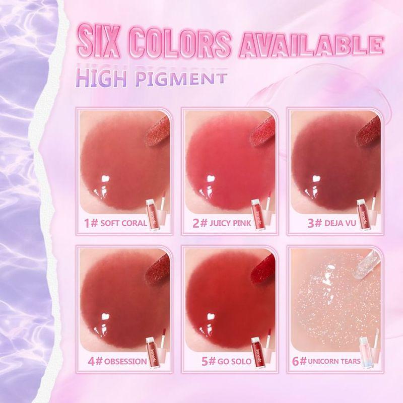 IRENEDA - Hi-Shine Lip Gloss - 6 Colors