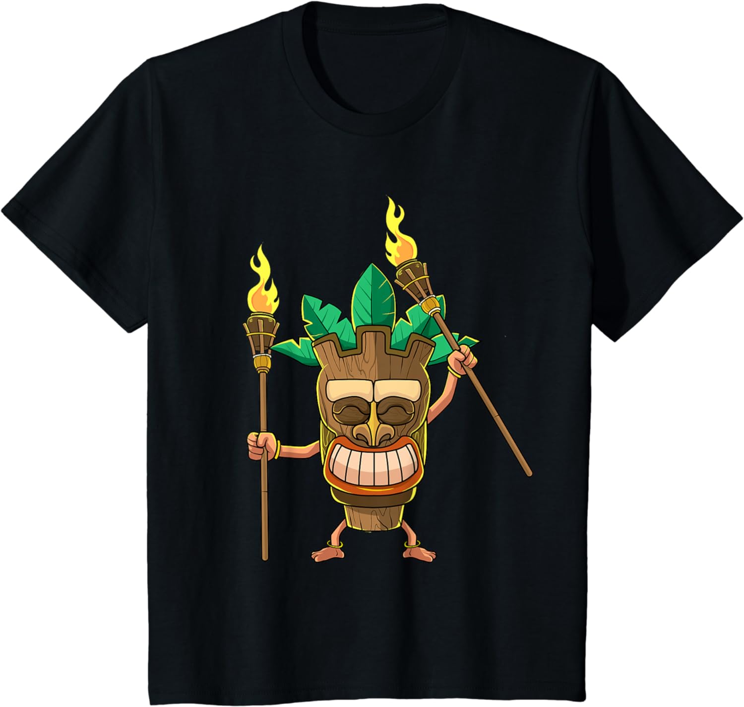 2026 Новая Мода Тики Человек Гавайская Летняя Тропическая Вечеринка Луау Мужчины Дети Футболка Смешная Футболка Графические Футболки Мужская Одежда Для... S разноцветный