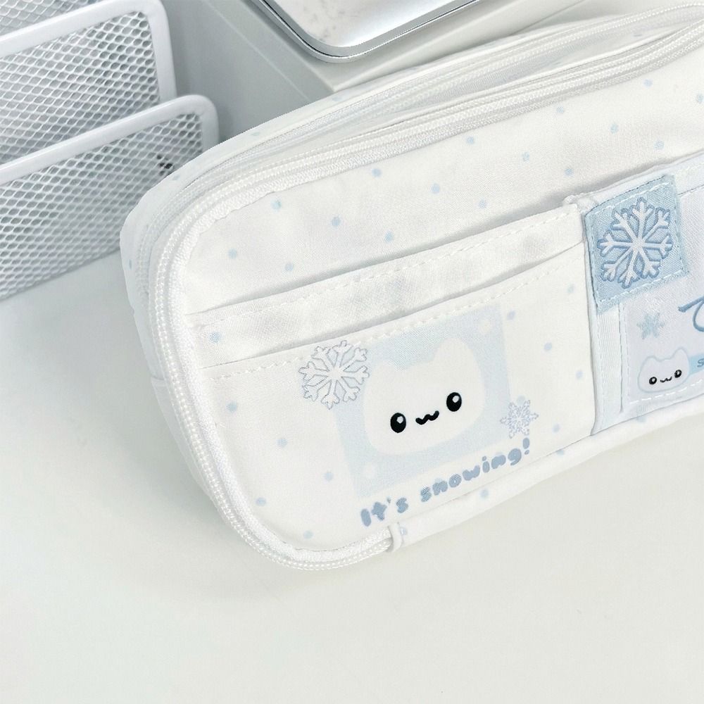 Große Kapazität Federtasche Kawaii Katze Schreibwarentasche INS Stil Federmäppchen Schüler